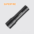 SUPERFIRE Factory LED Antorcha Linterna recargable para el hogar ABS Luz fuerte Mini antorcha portátil